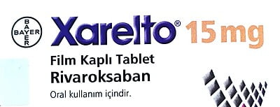 XARELTO 15 MG (BRAND FROM TURKEY)- 56 TABLETS