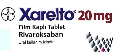 XARELTO 20 MG (BRAND FROM TURKEY)- 84 TABLETS